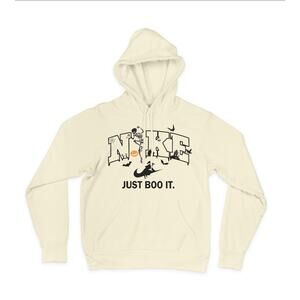 Just Boo It Halloween Hoodie Handmade